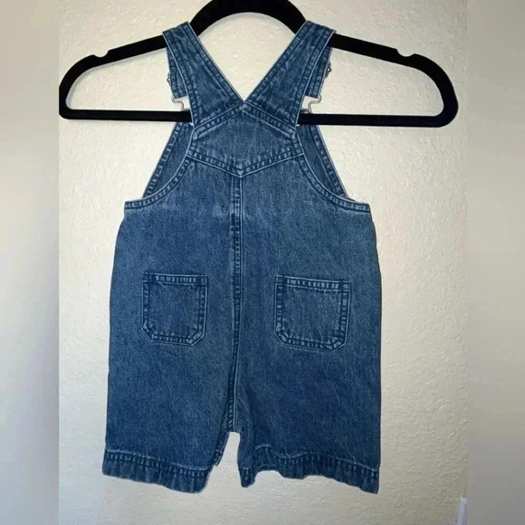 Vintage Gymboree Gender Neutral Denim Overalls  SIZE 12-18 Months - Picture 4 of 7